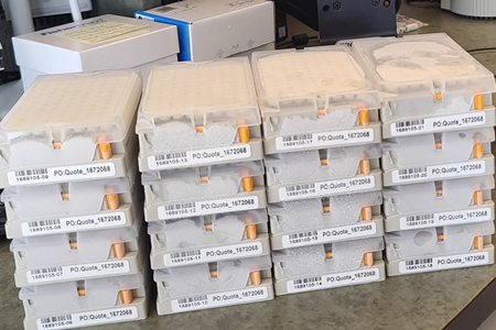 Image showing plastic boxes with compounds
